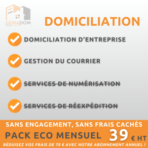 Domiciliation entreprise Aubagne — Gemadom